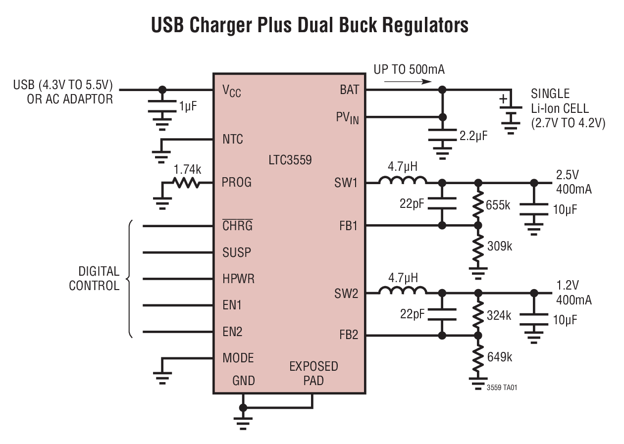 LTC3559Ӧͼ